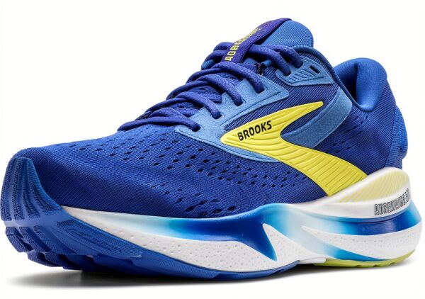 Brooks Adrenaline GTS 24 Scarpe da Corsa Uomo Cobalt/Neo Yellow 44,5-0