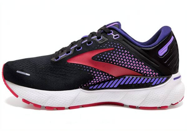 Brooks Scarpe da corsa Donna Nero Black Purple Coral - Ammortizzazione-3