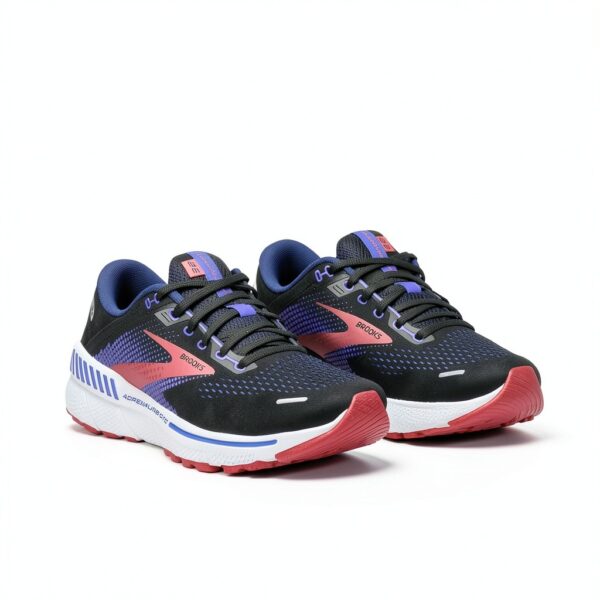 Brooks Scarpe da corsa Donna Nero Black Purple Coral - Ammortizzazione-1