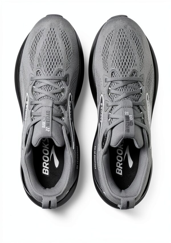 Brooks Glycerin GTS 22 Scarpe da Corsa Uomo Bianco/Grigio/Black-3