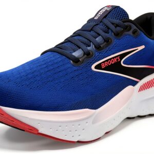 BROOKS Glycerin GTS 21, Sneaker Donna, Blue/Icy Pink/Rose, 40.5 EU-0