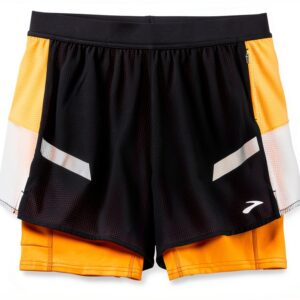Brooks - Run Visible 4" 2in1 Short 2.0, Pantaloncini Donna-0