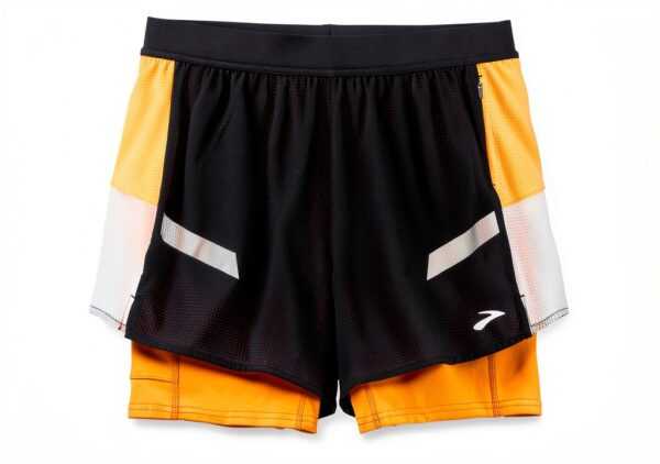 Brooks - Run Visible 4" 2in1 Short 2.0, Pantaloncini Donna-0