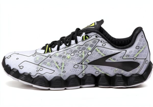 Brooks Scarpe da Corsa Neuro Uomo Nero, Tomaia Air Mesh, Fit Enhancing-1
