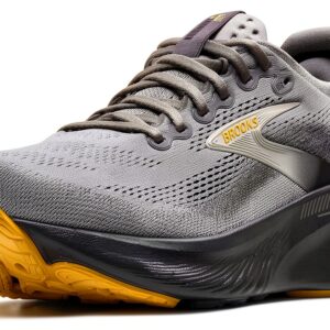 Brooks Adrenaline GTS 25 - Scarpe da Corsa e Camminata da Uomo, Primer Grigio/Ebano/Gelsomino, 9.5 Wide-0