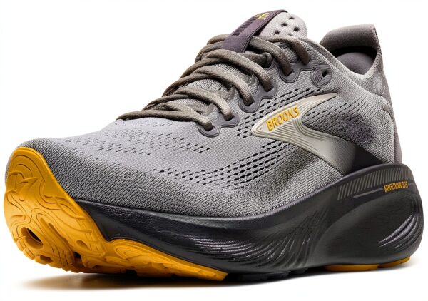 Brooks Adrenaline GTS 25 - Scarpe da Corsa e Camminata da Uomo, Primer Grigio/Ebano/Gelsomino, 9.5 Wide-0