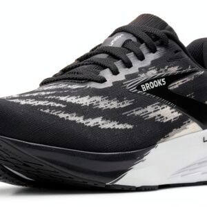 Brooks Launch 11 Scarpe da Corsa Uomo Nero Bianco 11 Wide-0