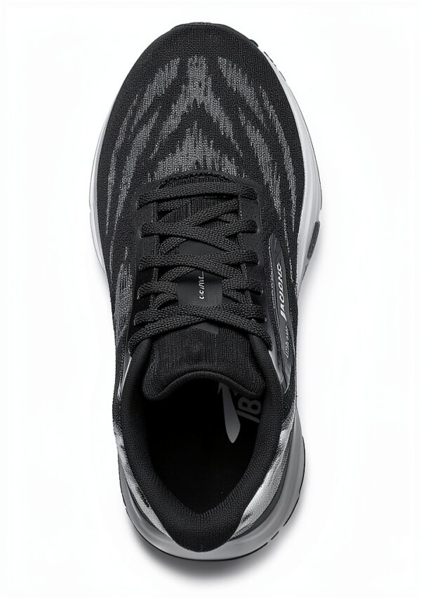 Brooks Launch 11 Scarpe da Corsa Uomo Nero Bianco 11 Wide-3