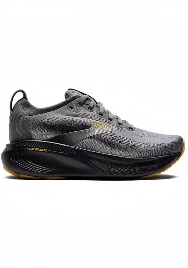 Brooks Adrenaline GTS 25 - Scarpe da Corsa e Camminata da Uomo, Primer Grigio/Ebano/Gelsomino, 9.5 Wide-1