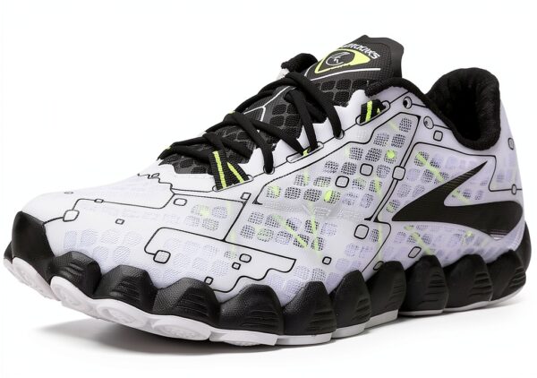 Brooks Scarpe da Corsa Neuro Uomo Nero, Tomaia Air Mesh, Fit Enhancing-0