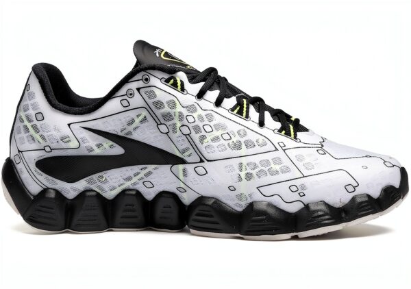 Brooks Scarpe da Corsa Neuro Uomo Nero, Tomaia Air Mesh, Fit Enhancing-2